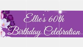 Ellies 60th Birthday Celebration [upl. by Pietra569]