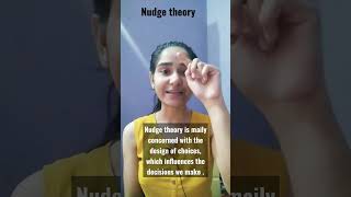 What is Nudge Theory Nudge Theory1Min Study 1MinStudy economics shorts viral study [upl. by Dal]