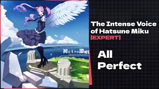 Project Sekai 「The Intense Voice of Hatsune Miku」EXPERT ALL PERFECT [upl. by Barden727]