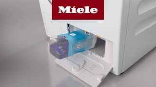 Hoe reinig ik TwinDos van mijn Miele wasmachine met TwinDos Care  Miele [upl. by Yenobe]