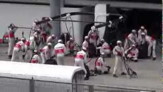 Lewis Hamilton in wrong pit stop2013 Malaysian Grand Prix [upl. by Macnair]