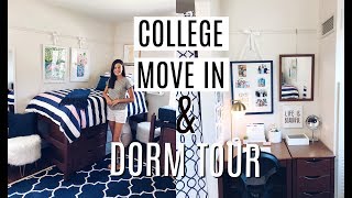 COLLEGE MOVE IN amp DORM TOUR  Miami University  emilyOandbows [upl. by Libbie]