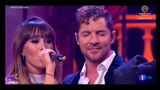 David Bisbal y Aitana  Culpable  Especial Nochebuena de David Bisbal [upl. by Ailbert]