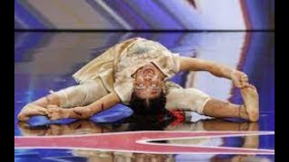 MustSee Performance by Contortionist Arshiya on Americas Got Talent Premiere [upl. by Arrak]