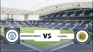 ARGENTINO MERLO VS FLANDRIA [upl. by Eneleahs]