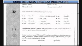 Curs de limba Engleza incepatori temavocabular  Lectia 3 [upl. by Yanad]