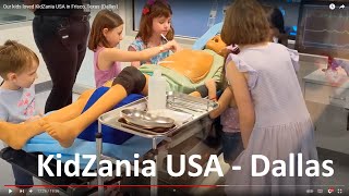 Our kids loved KidZania USA in Frisco Texas Dallas [upl. by Nirihs]