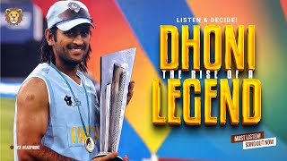 Dhoni  The Rise of a Legend In This Song🏏🦁👑 [upl. by Stricklan]