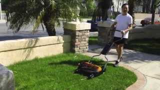 Fiskars Lawn Mower Review [upl. by Nodmac]