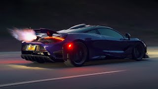 Lantana Purple McLaren 765LT  Huracan STO 4K [upl. by Oirotciv]