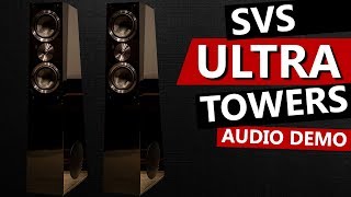 SVS Ultra Tower Speakers  First Audio Demo [upl. by Kirat]