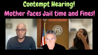 Contempt Hearing Mom refuses Dad visitation Dads Attorney asking for jail time trending court [upl. by Chavey78]