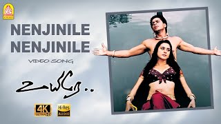 Nenjinile Nenjinile  4K Video Song  Uyire  Shah Rukh Khan  Manisha Koirala  AR Rahman [upl. by Assilam960]