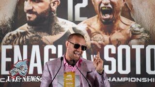 Conor McGregor finally confirms UFC comeback fight date and opponent  UFC News [upl. by Shuler1]