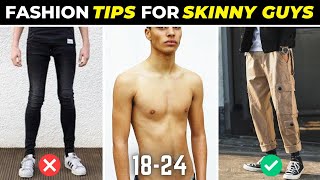 Skinny guys dressing tips  5 Fashion Tips For Skinny Men amp Boys  Style With Faizy [upl. by Aissac]