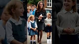 Kate Middletons First Public Appearance in Six Months  La première apparition publique [upl. by Merilyn]