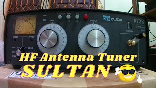 PALSTAR AT2K HF Antenna Tuner Unboxing and Test [upl. by Bodrogi930]