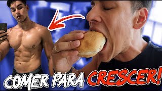 DIA COMPLETO DE DIETA FLEXÍVEL 🍔 3000 calorias por dia [upl. by Reteid]