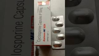 Cyclosporine capsule IP 50 mg [upl. by Keelia148]