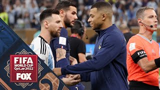 Argentina and France walk outs and national anthems ahead of World Cup Final  2022 World Cup [upl. by Animrac]