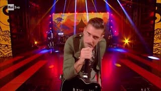 Francesco Gabbani  Occidentalis Karma  Amen  Che tempo che fa 14052017 [upl. by Lanette763]