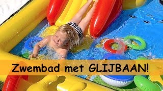 ZWEMBAD iN TUiN   Bellinga Family Vlog 676 [upl. by Anpas]