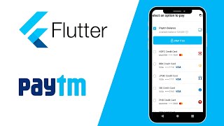 Flutter  Paytm Payment Gateway Integration [upl. by Ohploda]