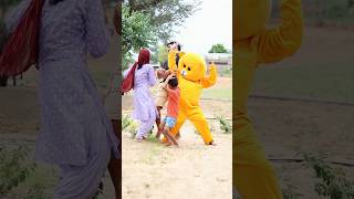 bhago bhago teddy bear shorts viral [upl. by Ahsotan723]