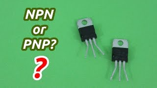 How to Identify a Transistor NPN or PNP [upl. by Nnarefinnej]