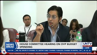 House continues hearing on OVP budget utilization VP Sara Duterte skips anew [upl. by Nalloh]