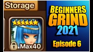 RIP RESOURCES Summoners War Beginners Grind 2021 Ep6 [upl. by Cacilia384]