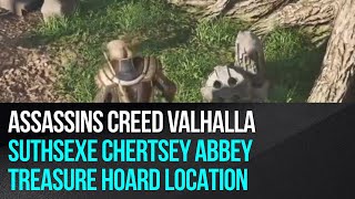 Assassins Creed Valhalla  Suthsexe Chertsey Abbey  Treasure Hoard Solution [upl. by Feucht]