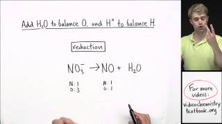 How to Balance Redox Equations in Acidic Solution [upl. by Edlin]