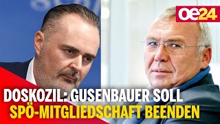 Doskozil Gusenbauer soll SPÖMitgliedschaft beenden [upl. by Olathe]