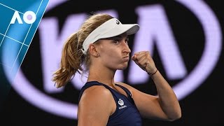 Gavrilova v Bacsinszky match highlights 3R  Australian Open 2017 [upl. by Budge]