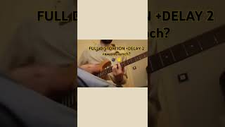 Guitar distortion  Delay Full distortion guitar riff guitareffects guitarcover guitarlesson [upl. by Aicre635]