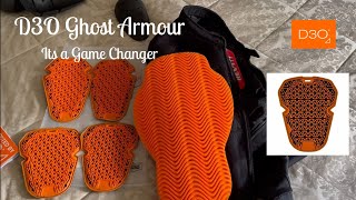 D3O Ghost Armour  Motorcycle Body Armour  Ride Safe  Its a Game Changer [upl. by Currie]