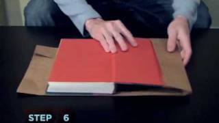 How to Cover a Textbook [upl. by Ahsinoj]