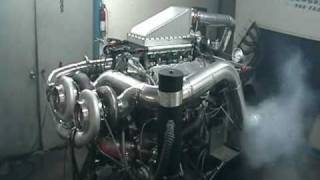 2200 HP Twin Turbo 540 Dyno Pull Video V8TV [upl. by Lukasz]