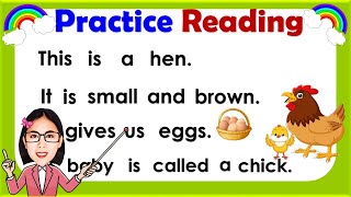 Practice Reading  Learn how to read  Reading Lesson for Grade 1 Grade 2 [upl. by Selhorst]