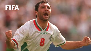 🇧🇬 Hristo Stoichkov  FIFA World Cup Goals [upl. by Ahsanat992]