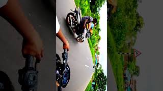 RTR 180 VS NS 200 ns200 rtr180 rtr ns rider race ns200bs6 ns200topspeed ns200love nslove [upl. by Ahrendt]