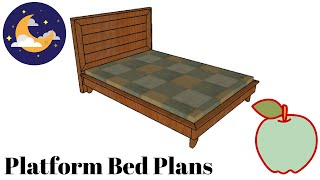 How to build a platform bed frame [upl. by Eyssej]