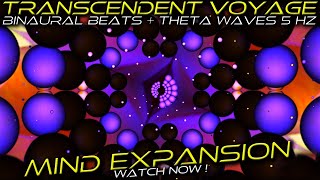 ❗ TRANCING THROUGH DIMENSIONS▶️ARTISTIC JOURNEY WITH MANDALA BINAURAL BEATS amp 5 HZ THETA WAVES💫ASMR [upl. by Bergin]