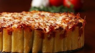 Cheesy Rigatoni Pie [upl. by Alatea]