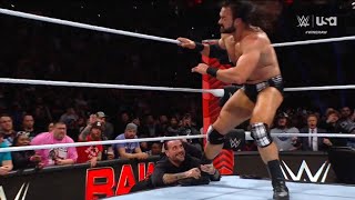 Drew McIntyre vs Jey Uso vs Ricochet vs Bronson Reed  WWE RAW 482024 [upl. by Ainedrag]