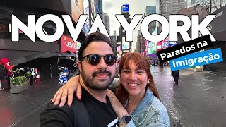 NOVA YORK Primeiro dia na cidade  Airbnb 20 min da Times Square  Ep 01 [upl. by Woo646]