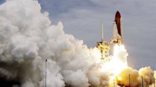 Lift off of Atlantis in final Nasa space shuttle mission [upl. by Melcher400]