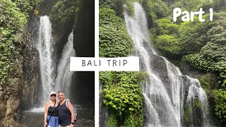 Bali vlog exploring Git git waterfall and Banyumala waterfall [upl. by Hollis]