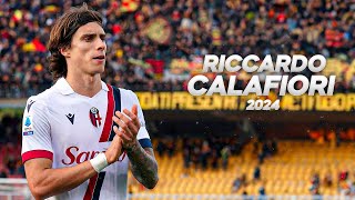 Riccardo Calafiori  Full Season Show  2024ᴴᴰ [upl. by Bakki]